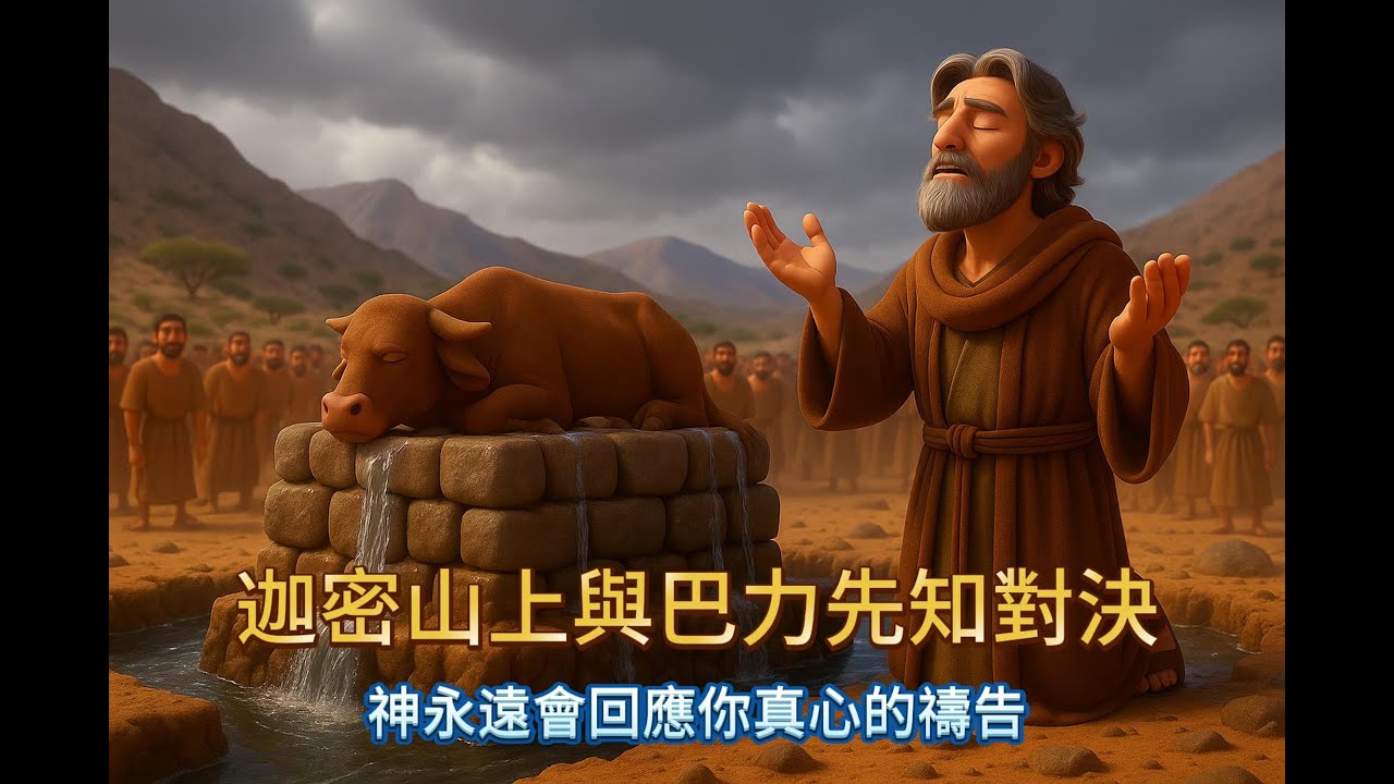 以利亞與巴力先知的對決|耶和華是真神 (列王紀上第18章)|Bible Stories Alive 聖經故事屋 - YouTube