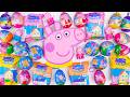 ASMR 11+ Mins Satisfying Unboxing Ultimate PEPPA PIG Toy Eggs Collection | Review Toys (No Talking)