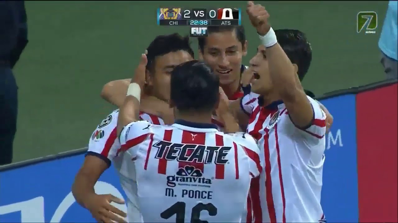 Chivas de Guadalajara Vs Atlas resumen 2019 3-0
