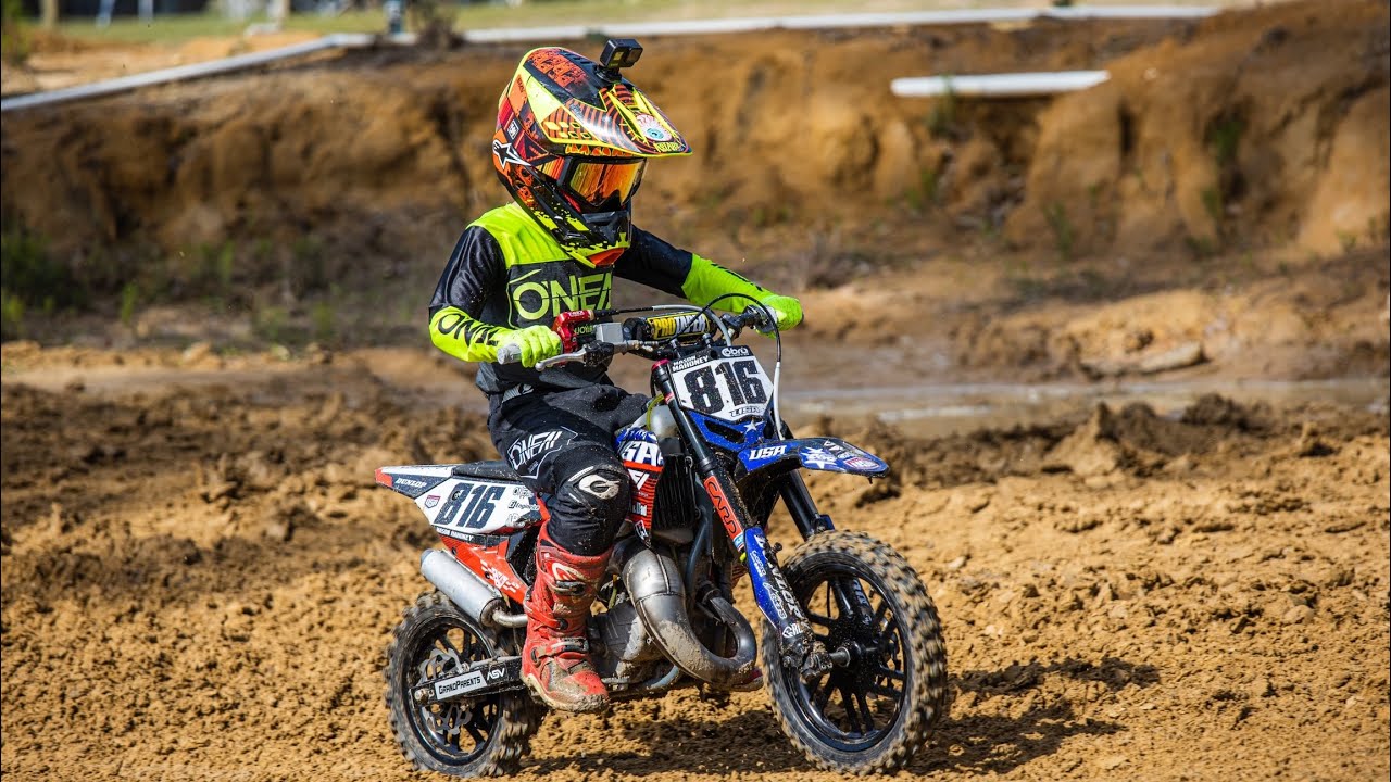 CCMX round 7 at Halfmoon MX park 50 practice 1 YouTube