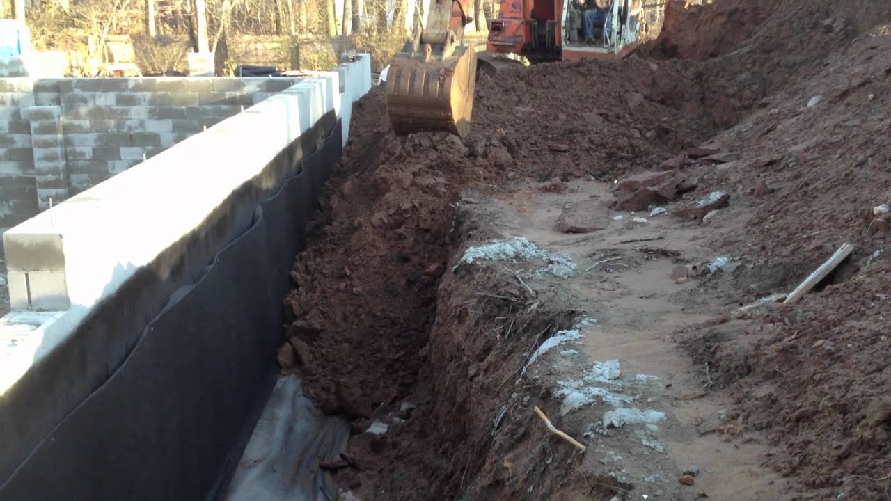 backfilling the foundation - YouTube