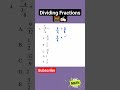 Still struggling with learning how to divide fractions? CHECK THIS OUT!#satprep #satmath #sat #maths