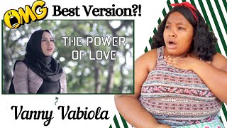 Vanny Vabiola - The Power Of Love (Celine Dion Cover) REACTION