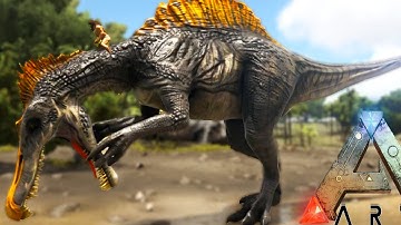 Ark Survival Evolved - NEW STANDING SPINOS & OTHER PRIMAL CARNAGE DINOS - (Ark Modded Gameplay)