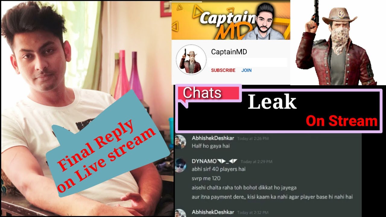 Dynamo Finale reply to Captain md chat leak ddos svrp