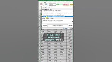 Resaltar fila en excel #superexcel #excel #tutorial