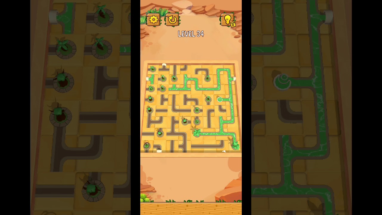 Water Connect Puzzle Level 34 Walkthrough