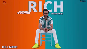 Rich : Hardeep Grewal (Official Song) Latest Punjabi Songs 2019 | Hardeep Grewal Music