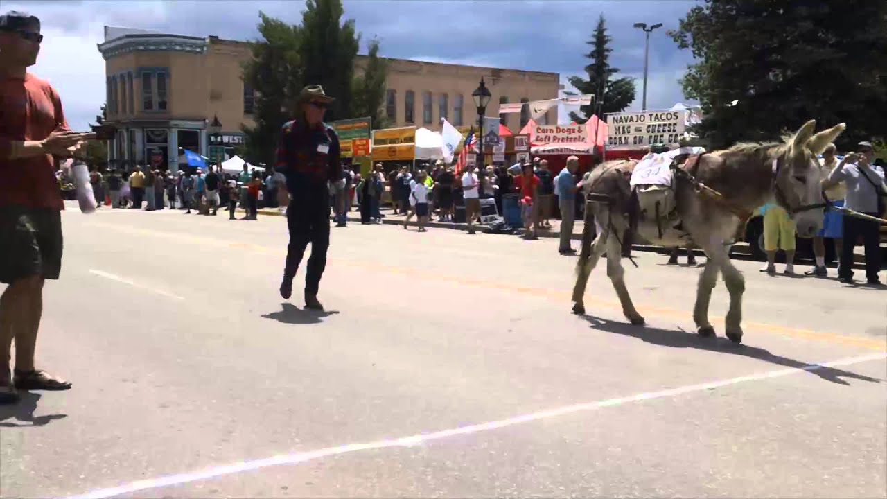 2013 Leadville Boom Days Pack Burro Race YouTube
