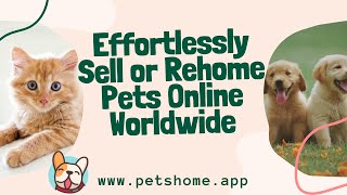 Rehome, Adopt, Buy and Sell Pets Online Free.