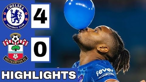 Chelsea 4-0 Southampton | Back in the Top 4! | HIGHLIGHTS | Premier League 2024/25