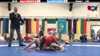 59 Kg Bronze - Robert Kirakosyan Arm Vs Diego Ribeiro Romanelli Bra