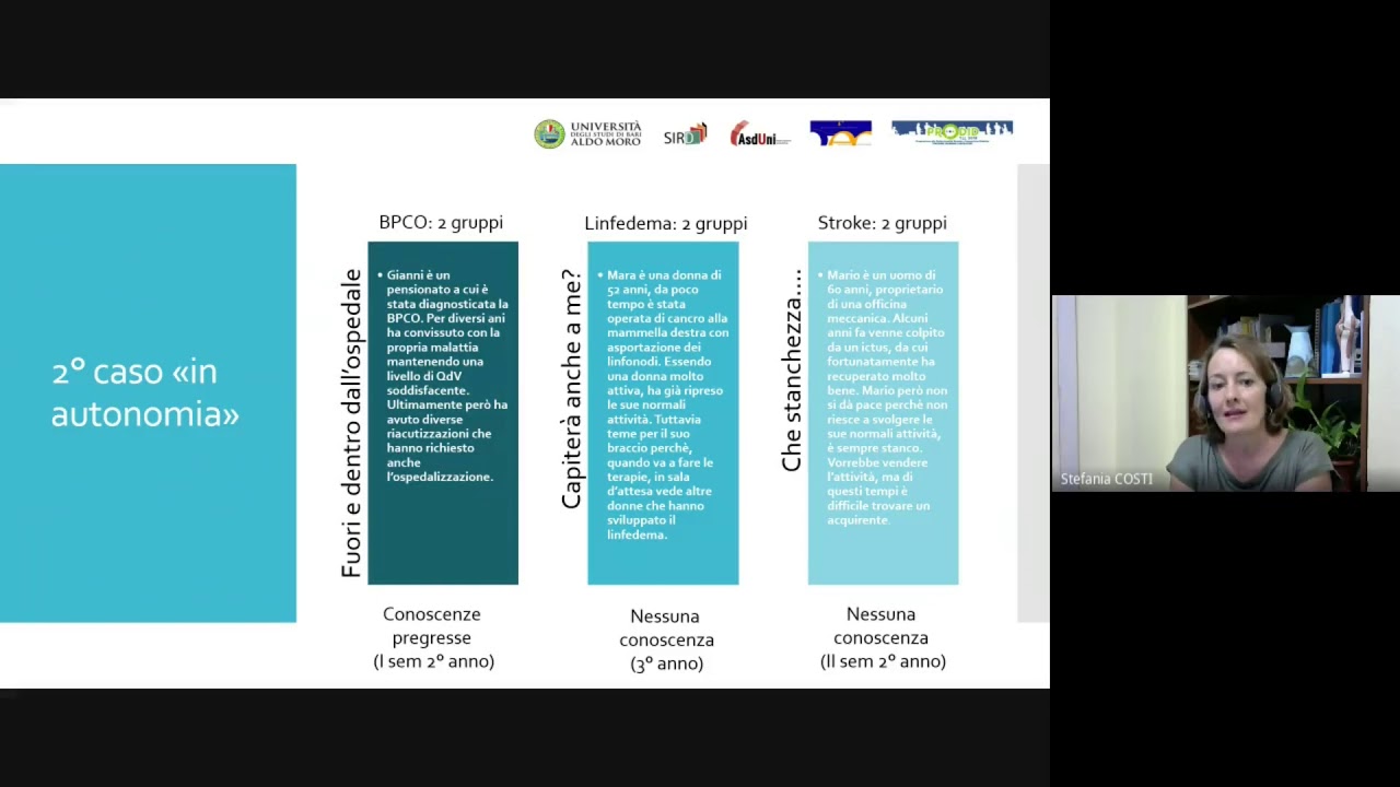 Costi - Distance-Problem Based Learning (d-PBL) for healthcare professional