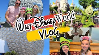 WALT DISNEY WORLD VLOGS 2022 Rope Drop At Epcot, Riding Ratatouille, Lunch With Mickey!