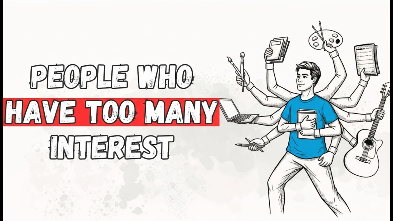 If You Have Too Many Interests, Here's Your Career Strategy - YouTube