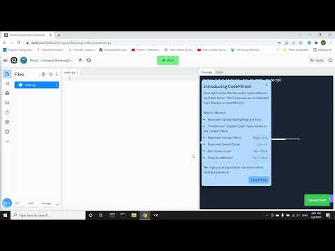 Kako podesiti sajt replit.com za python
