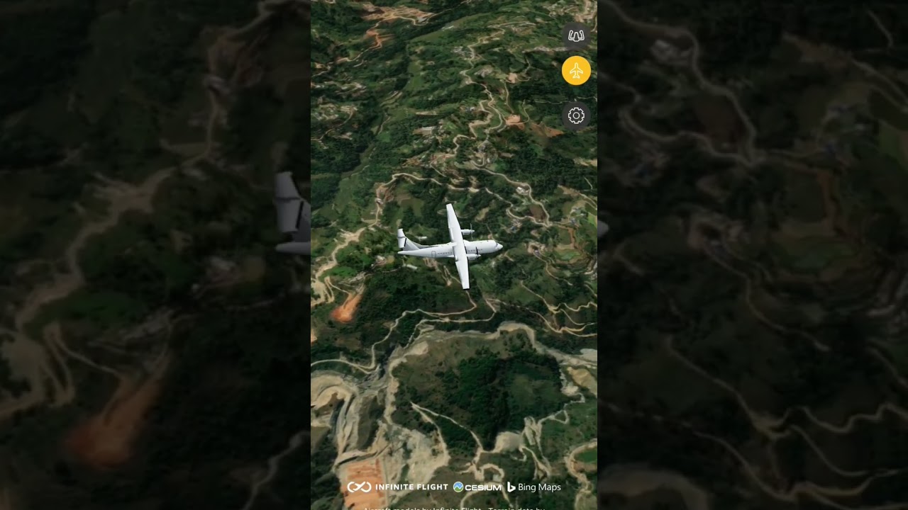 Kathmandu to nepalgunj flight 3Dview ✈️✈️✈️@nepal