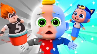 Who Took The Colors Away Family Song For Kids More Nursery Rhymes & Kids Songs - Po&Pu Nursery