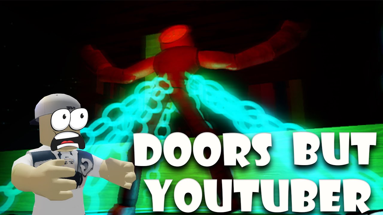 DOORS But YOUTUBER Can I Beat it This Time - Roblox - YouTube