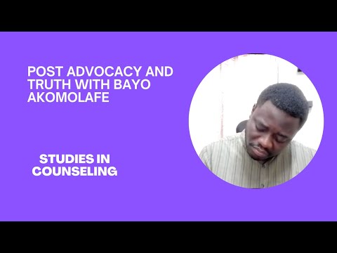 Talking Addiction and Truth with Bayo Akomolafe