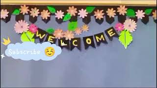 Border Bulletin Board#youtube#school craft#craftideas #diy #papercraft
