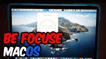 Be Focused App Review on Mac OS! 💻Get any job done with a timer