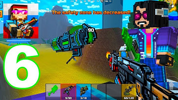 Pixel Gun 3D - Gameplay Walkthrough Part 6 - Battle Royale (Android Games)