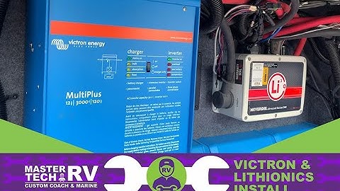 Victron & Lithionics Battery System Install