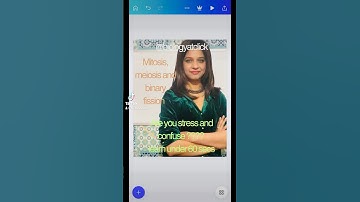 Concepts of mitosis, meiosis and binary fission
