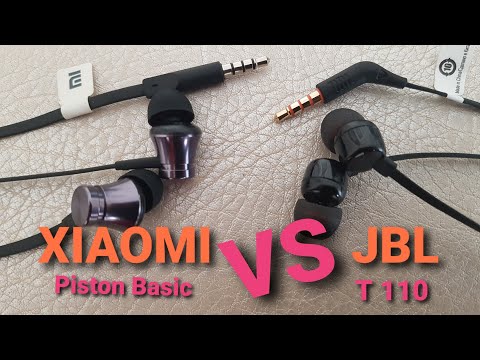 JBL T110 vs Xiaomi Piston Basic Edition Kulaklık