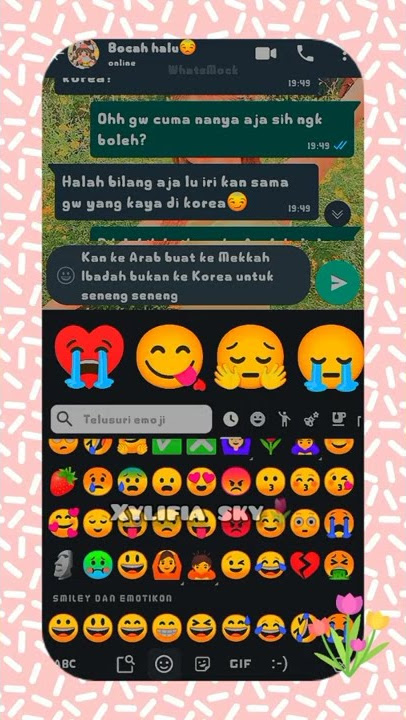 #pov:bocil halu ke Korea||FAKE CHAT||POV WHATSMOCK||#fyp#fakechat#berandayt#fypplis#youtobe#shorts