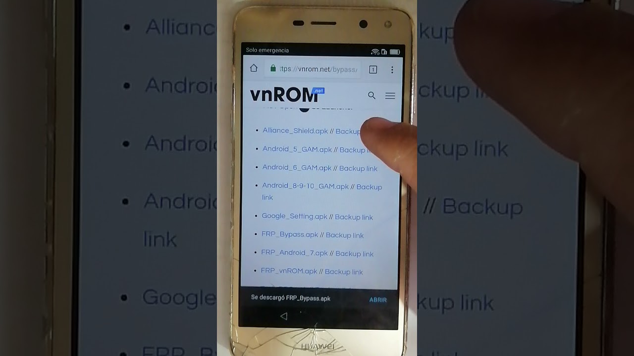 QUITAR SALTAR REMOVER O ELIMINAR CUENTA HUAWEI Y5 2017 MYA-L23