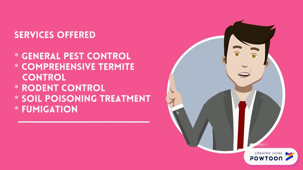 ENTOM Pest Control Animated