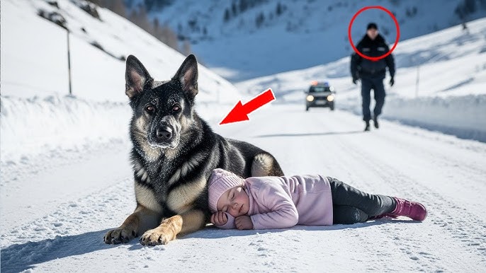 German Shepherd Leads Injured Officer to a Girl in the Snow — What Happens  Next Is Unbelievable - YouTube