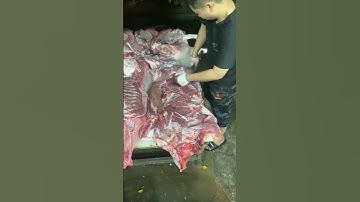 Tips for Professionally Splitting Pork 2 #delicious #food #meat