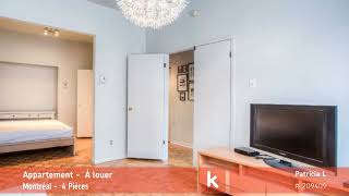Appartement Montréal 2 100 $ mois À louer par Kangalou