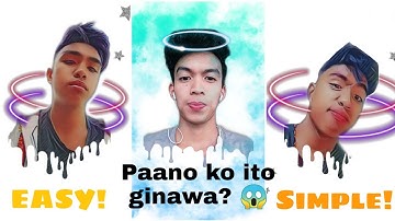 HOW I EDIT MY PICTURES USING PICSART | EASY TUTORIAL! 😱😱😱 | Tagalog version