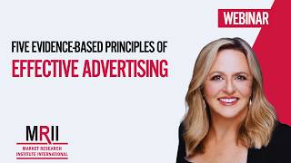 Five Evidence Based Principles of Effective Advertising
