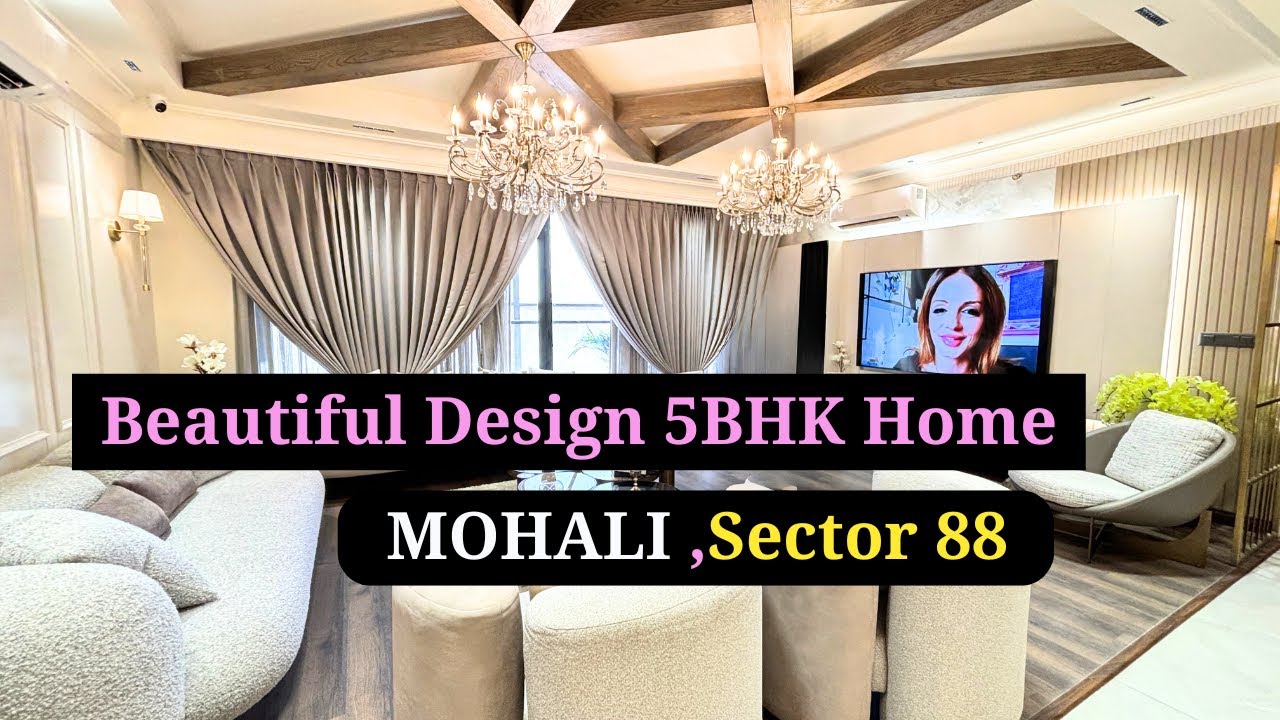 Inside Luxury 3500 Sq Flat in Mohali | Beautiful Apartment Design By Susanne Khan | Mohali Sector 88