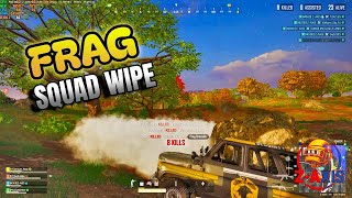 11 KILLS SQUAD WIPE CHICKEN DINNER | LAPTOP GAMING