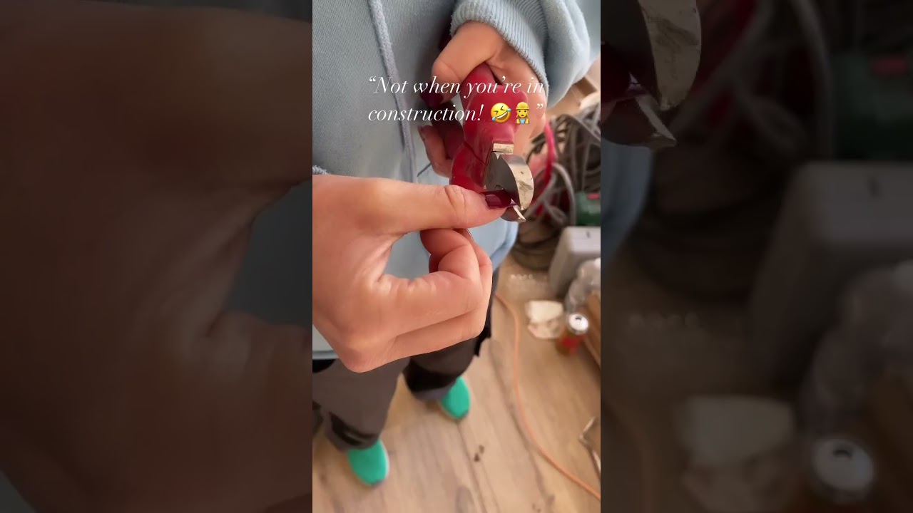 “Would you give up the nails for work or find a way to keep them? Let me know!” 