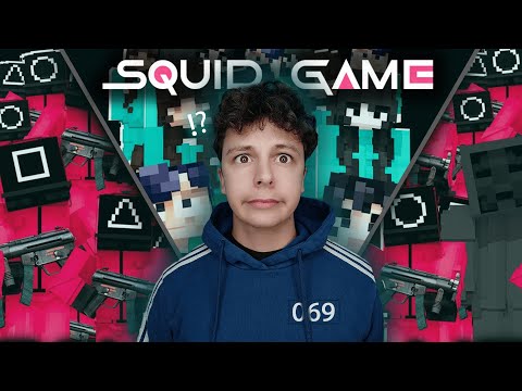JE JOUE AUX 6 JEUX DE SQUID GAME DANS MINECRAFT ! 🦑
