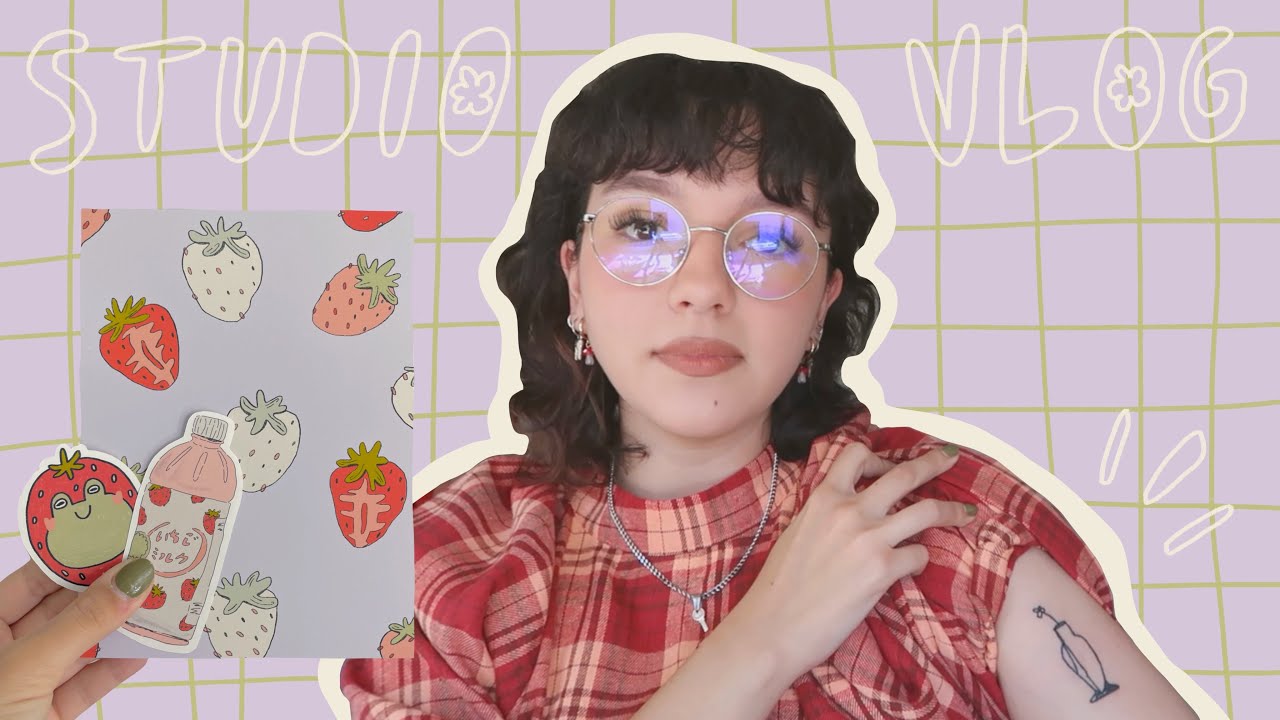 art studio vlog 028 (chaotic 3 weeks): launching my patreon + shop ...