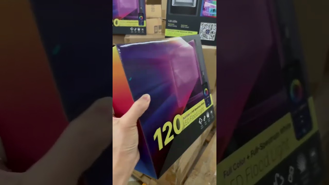 Full Color + full-Spectrum white LED Studio Light. Slim casing.  Angle adjusts.  Metal body.