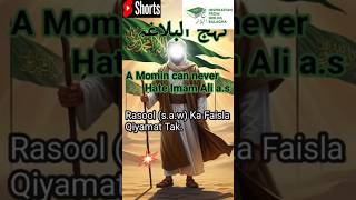 A Momin Can Never Hate Imam Ali A.s Rasool S.a.w Ka Faisla Qiyamat Tak