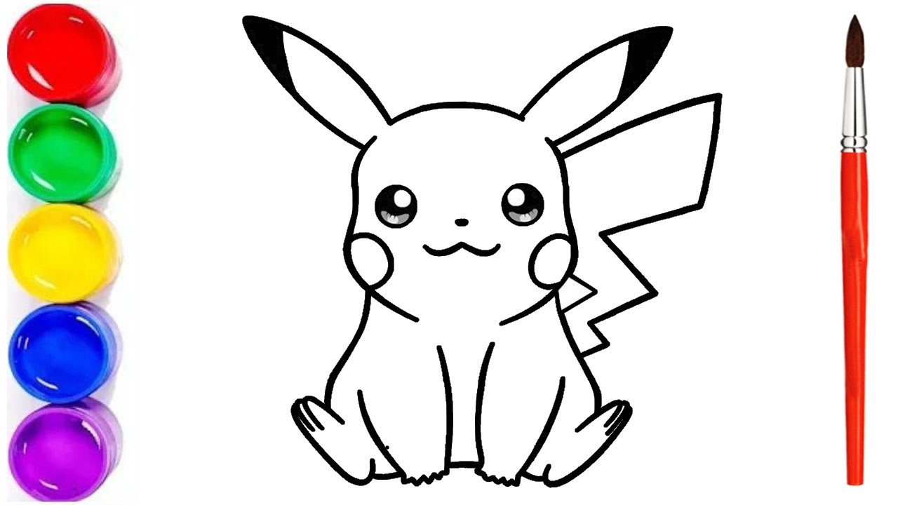 Видео как нарисовать пикачу видео как нарисовать пикачу