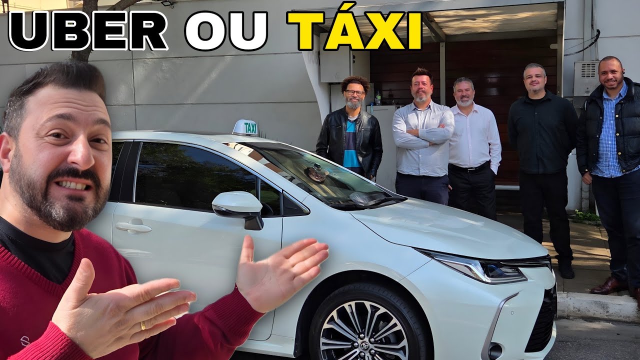 FUI PERGUNTAR PROS TAXISTAS: VALE MAIS A PENA SER TÁXI OU UBER HOJE?