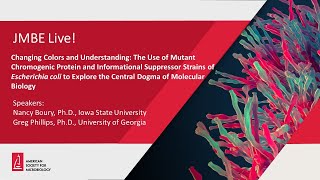 JMBE Live - Microbiology undergraduate laboratory to address misconceptions about the Central Dogma
