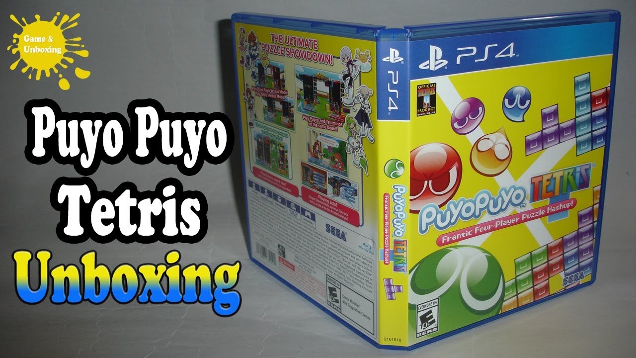 Jeu Puyo Puyo Tetris PS4 - Édition Standard, Très Bon état, Boîte Complète