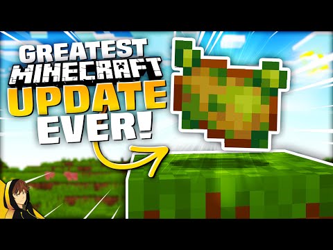 The BIGGEST / GREATEST Minecraft UPDATE just DROPPED!?!